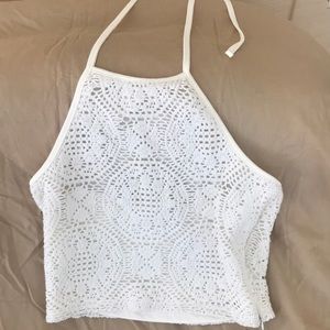 Halter crop top